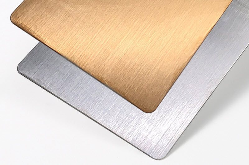 Satin Finish Stainless Steel Sheet Metal